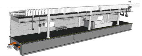 Kato (Unitrack) Suburban Station Platform DX A (Pre-Built) K23-153