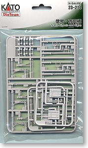 Kato (Unitrack) Diotown Traffic Signals and Signs K23-214