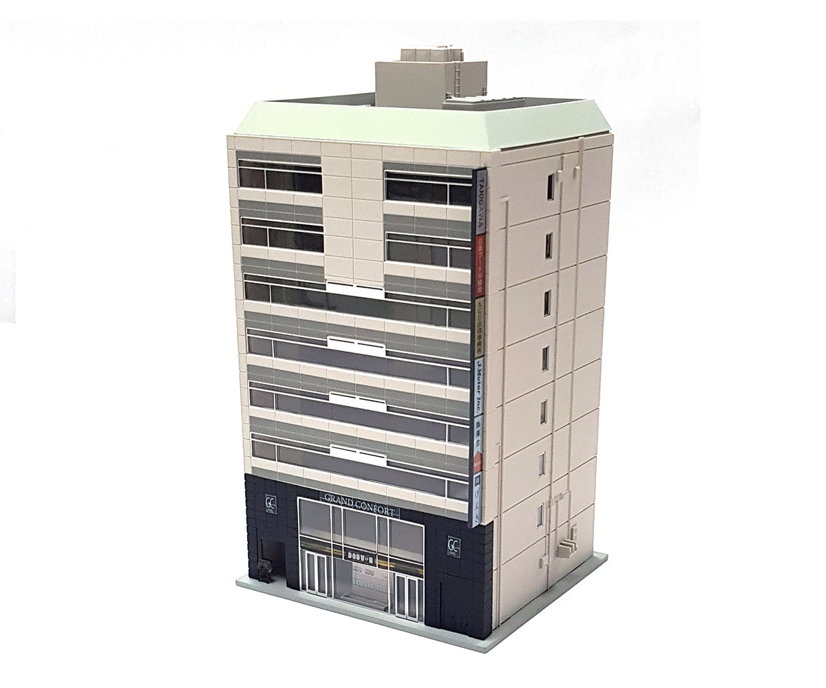 Kato (Unitrack) Diotown 8 Floor Office Block Grey/Black (Pre-Built) K23-439