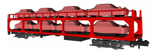 Kato (Japan) Covered Car Load Set for Ku 5000 (8) K23-510