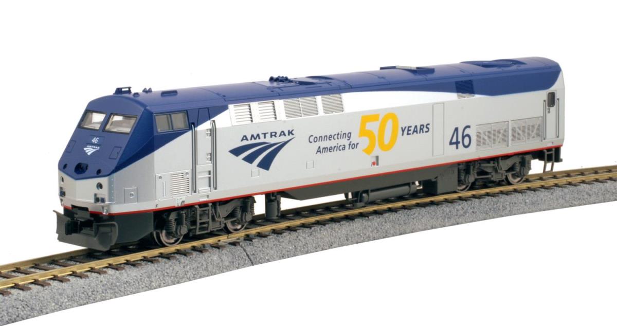 Kato (USA) P42 Genesis Locomotive Amtrak 46 w/Anniversary Logo PhV K37-6112