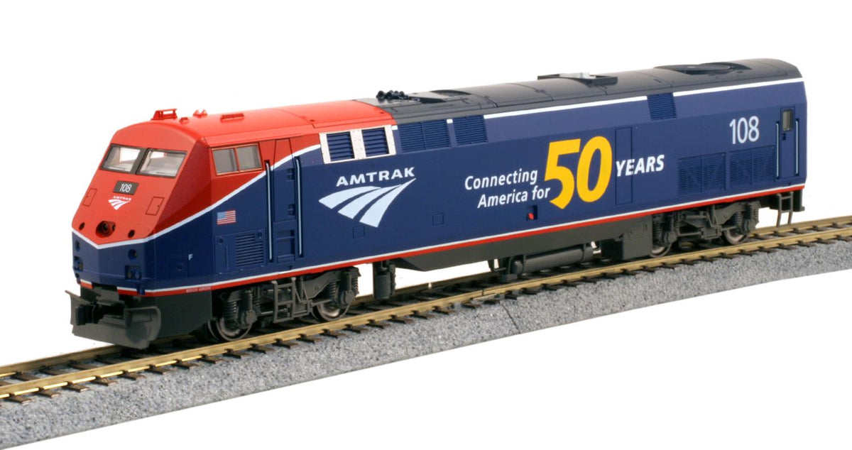 Kato (USA) P42 Genesis Locomotive Amtrak PhVI No.108 50th Anniversary K37-6115