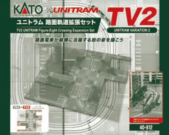 Kato (Unitram) Unitram (TV2) Figure 8 Crossing Expansion Set K40-812