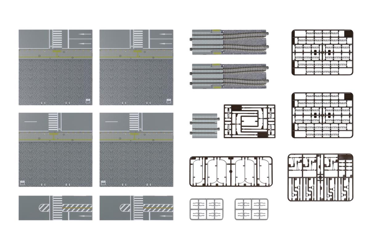 Kato (Unitram) Unitram (TV4) Straight Track Set K40-814