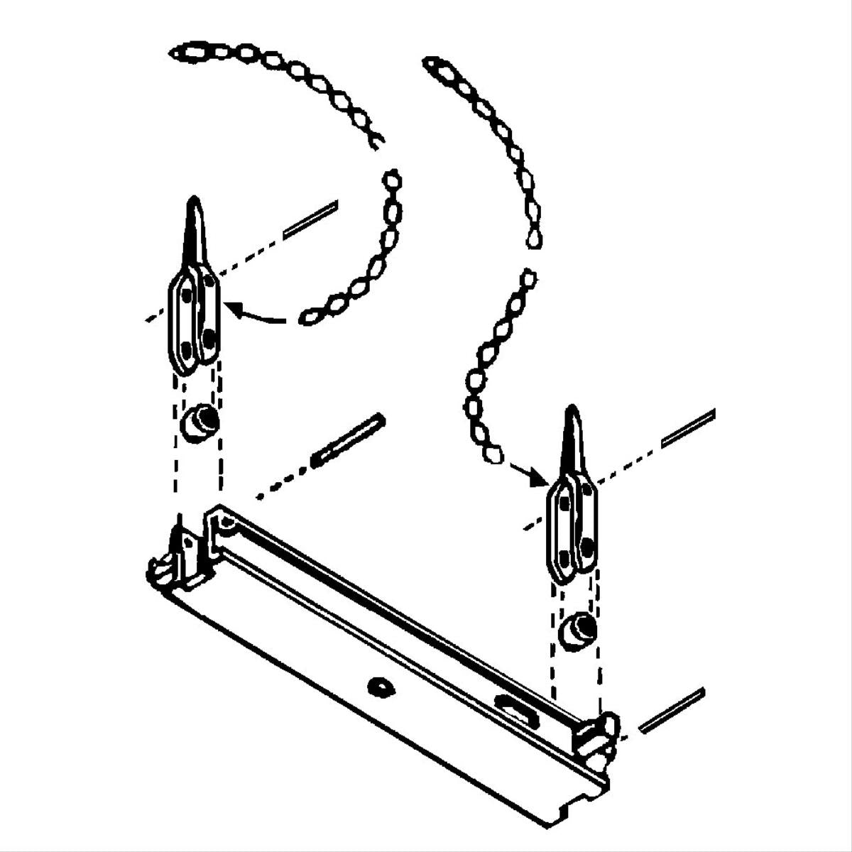 Kadee Log Bunk Truss Kit KDE113