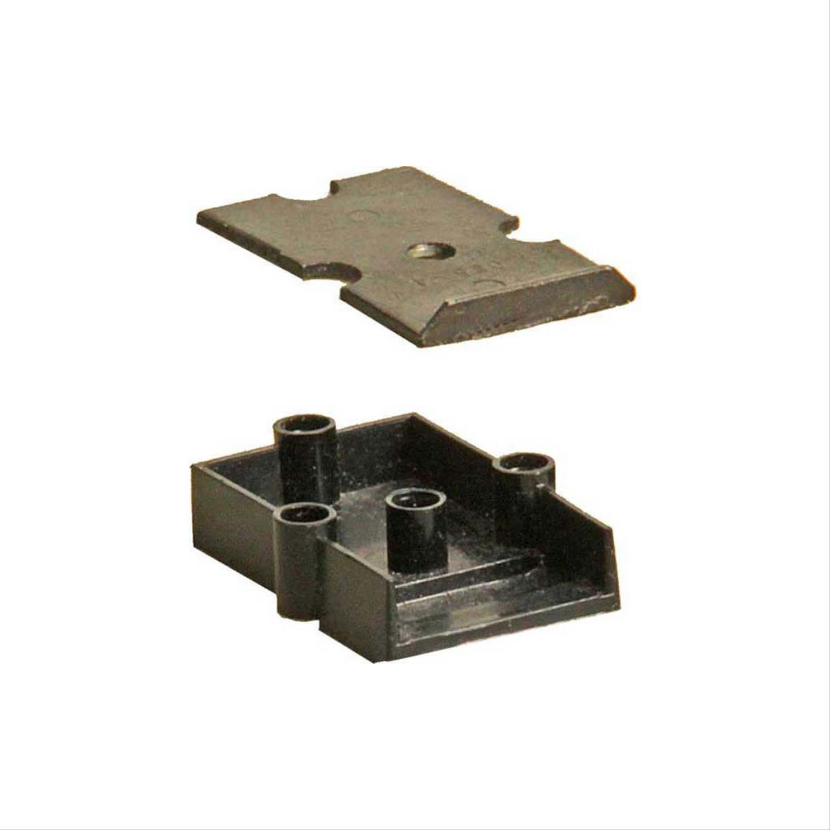 Kadee O Scale Metal Gearbox Black 4pr KDE818