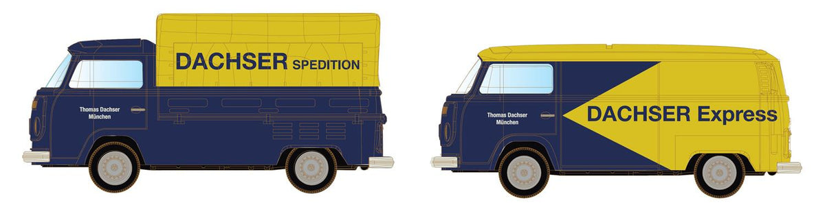 miNis VW T2 Dachser Spedition Set (2) LKLC3921