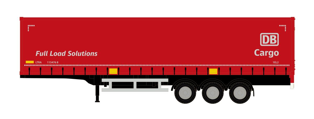 miNis Curtainside Trailer DB Cargo Full Load Solutions LKLC4074