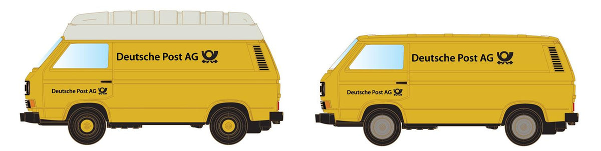 miNis VW T3 Deutsche Post Set (2) LKLC4343