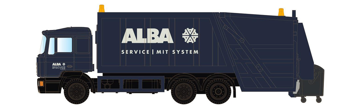 miNis MAN F90 Rubbish Truck Alba LKLC4661