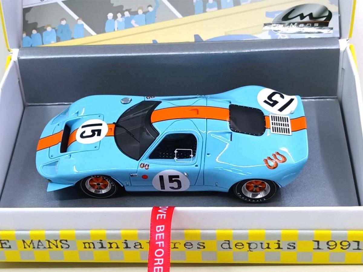 Le Mans Miniatures Mirage M1 No.15 24hr Le Mans 1967 LMM132098-15M