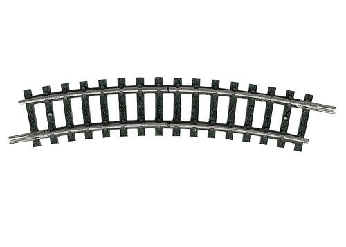 Minitrix Curved Isolation Track Radius 1 24 Degree M14984