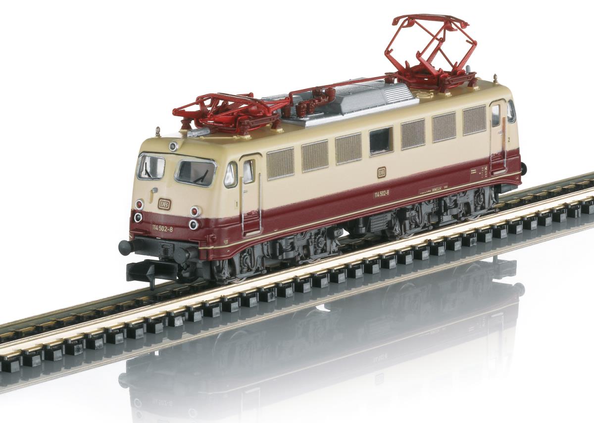 Minitrix DB BR114 502-8 Electric Locomotive IV (DCC-Sound) M16265