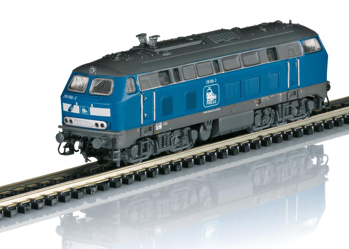 Minitrix Press BR218 054-3 Diesel Locomotive VI (DCC-Sound) M16824