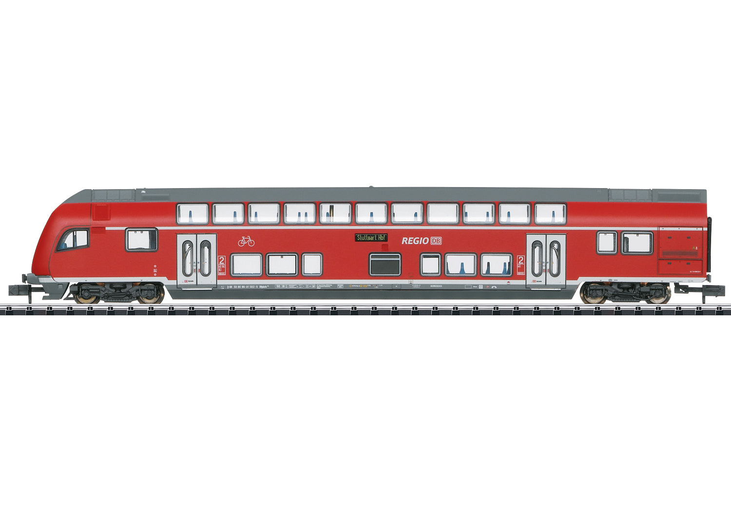 Minitrix my Hobby DBAG 2nd Class Bi-Level Control Coach VI M18057