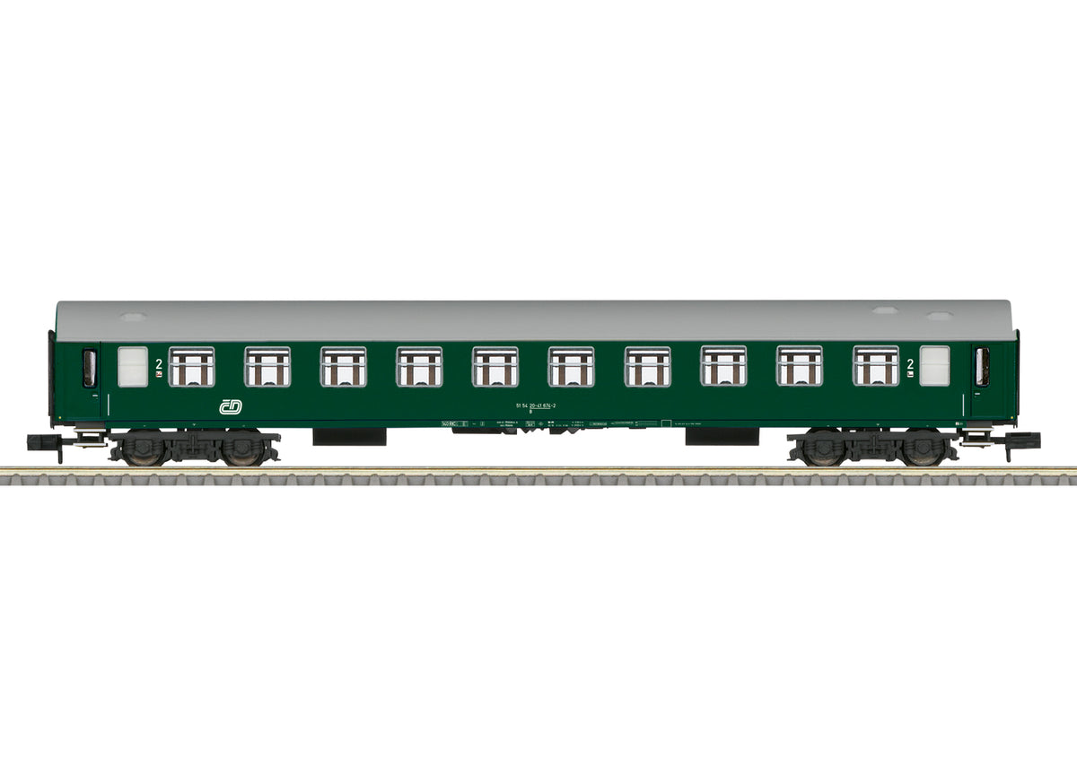 Minitrix CD Y/B 2nd Class Express Passenger Coach V M18451