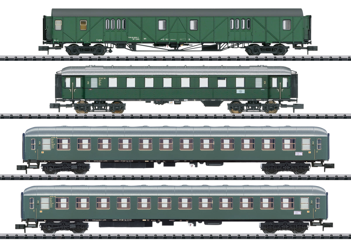 Minitrix BEM Museum Coach Set (4) VI M18714