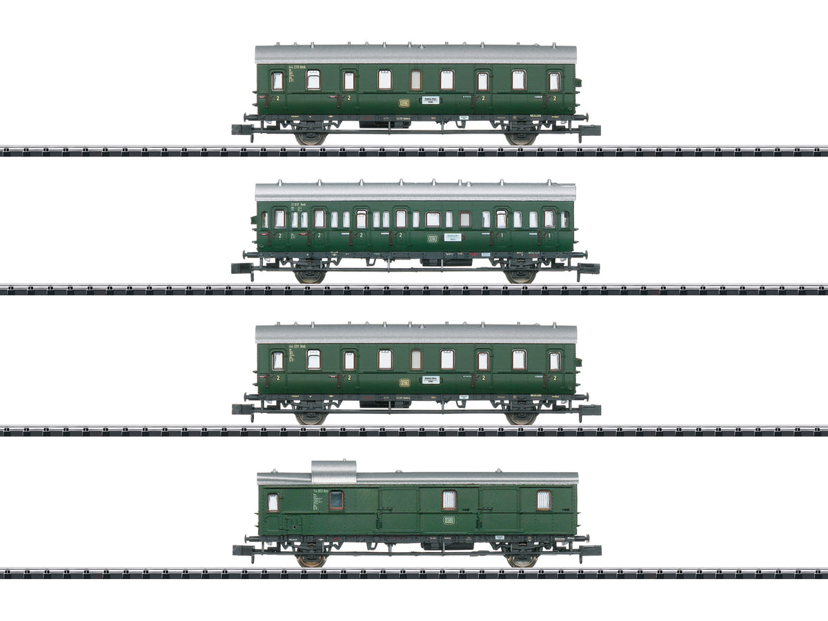 Minitrix DB Hamburg Commuter Coach Set (4) III M18724