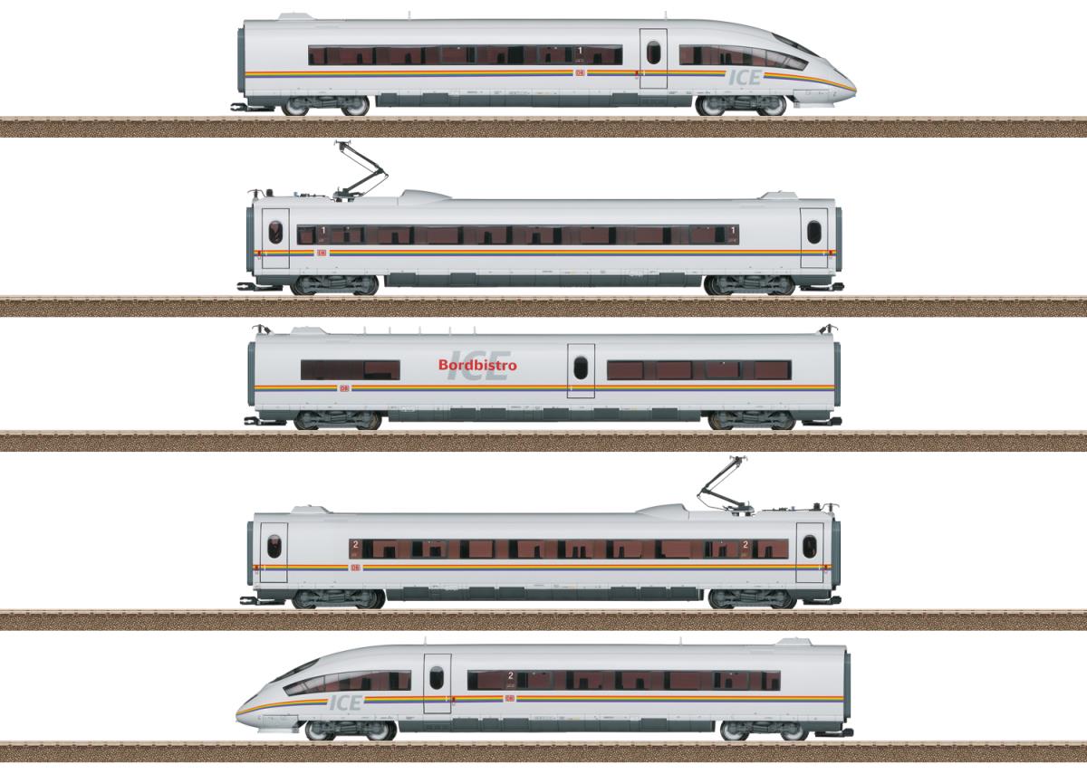 Trix DBAG BR403 ICE3 Rainbow 5 Car EMU VI (DCC-Sound) M22784