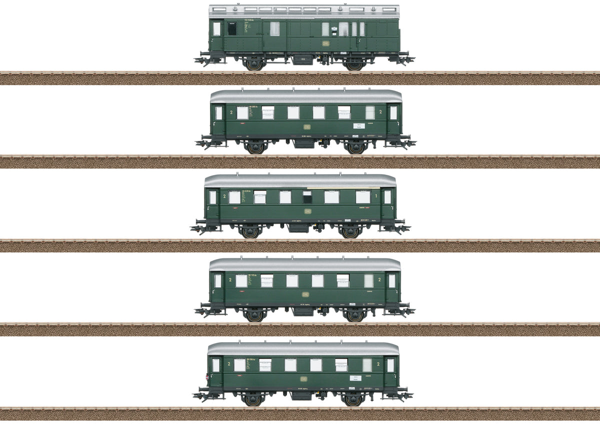 Trix DB Standard Design Branch Line Coach Set (5) III M23225