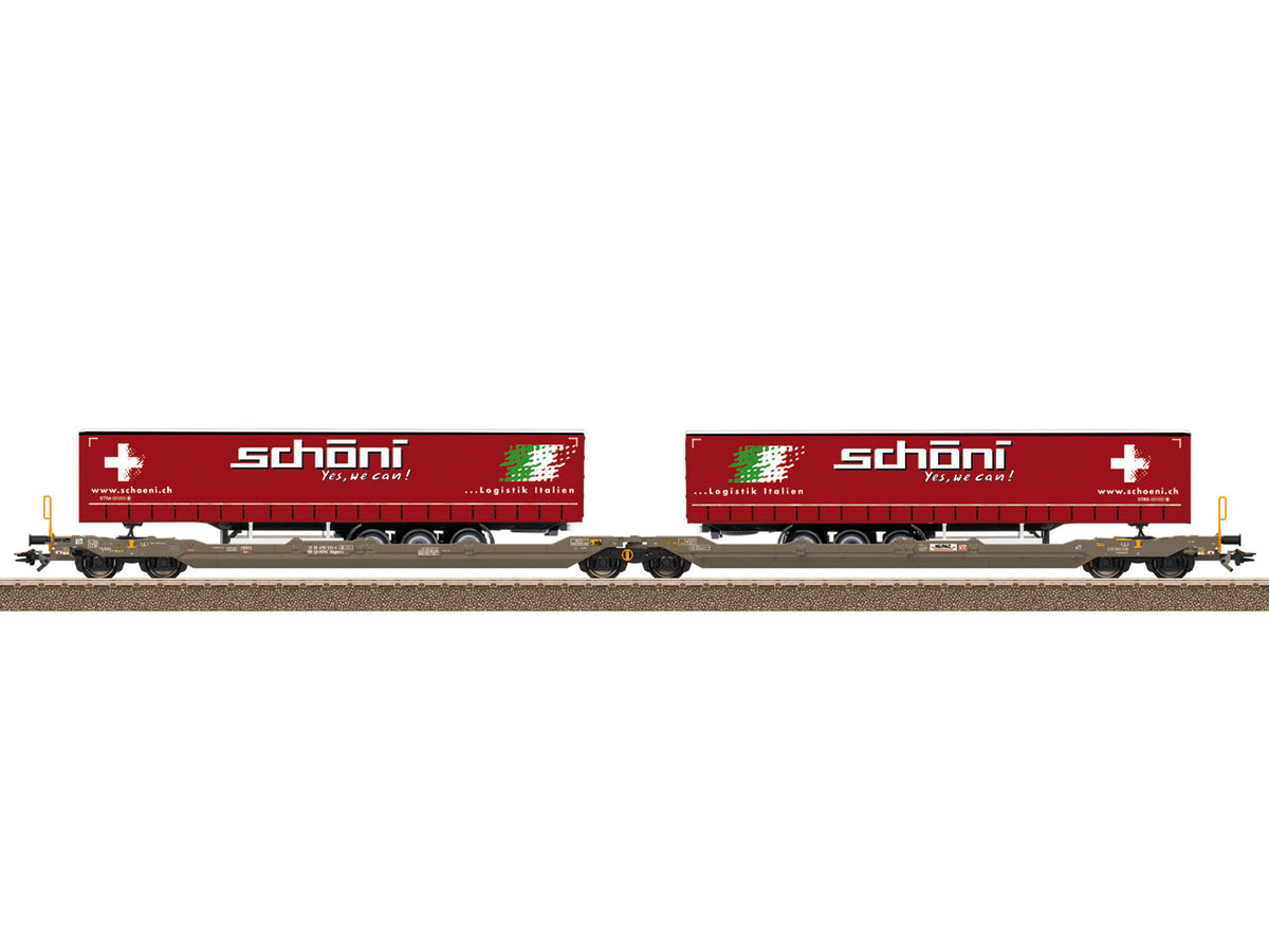 Hupac Sdggmrss (T3000e) Dbl Pocket Wagon Schoni VI