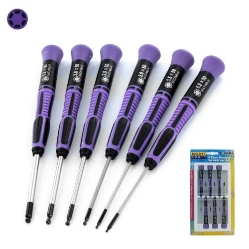 Modelcraft Ballpoint Driver Set (6) MCPSD1607