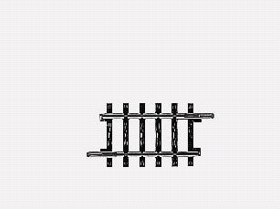 Marklin K Track Straight Track 45mm MN02202