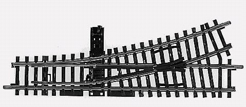 Marklin K Track Left Hand Turnout 424.6mm Radius 30 Degree MN02265