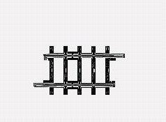 Marklin K Track Straight Track 41.3mm MN02293