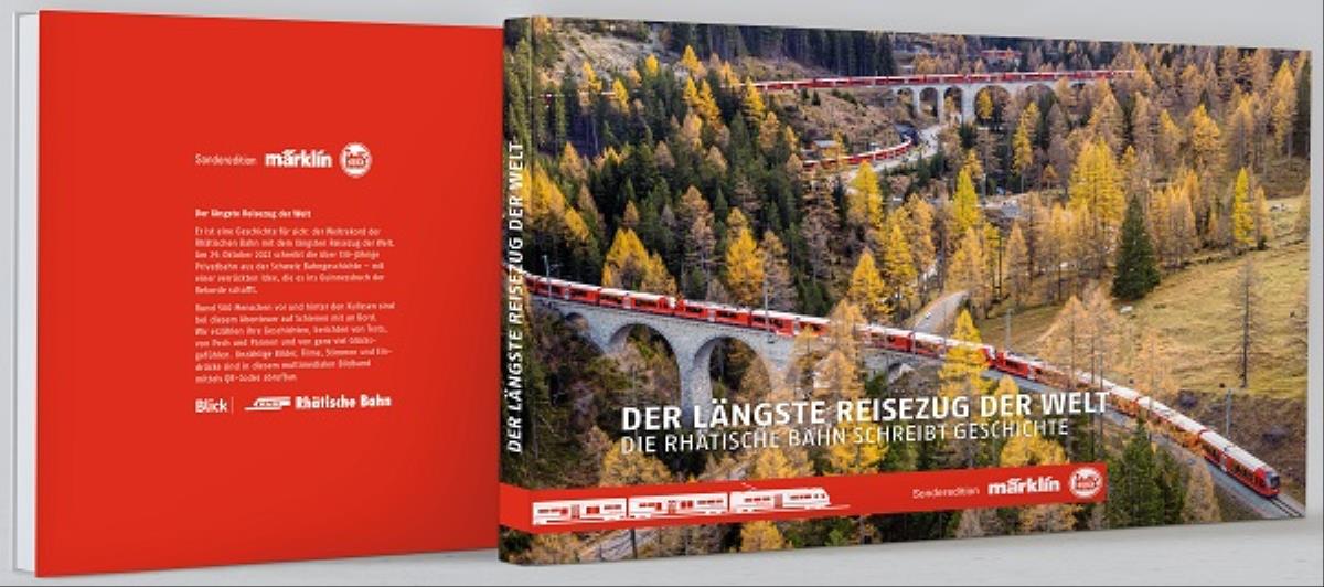 Marklin The Longest Passenger Train in the World Book (German Text) MN03111