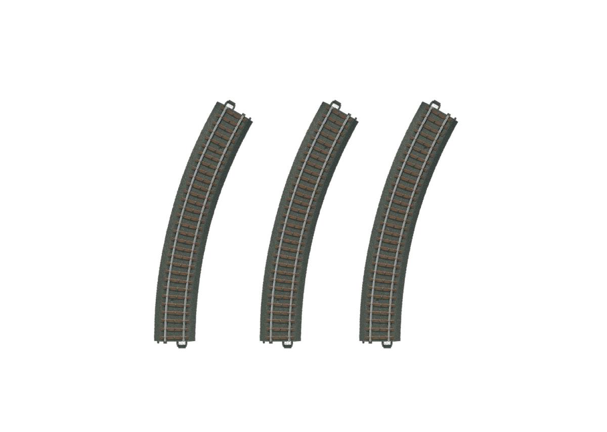 Marklin Start Up C Track Curved Track R2 437.5mm 24.3 Degree (3) MN20230