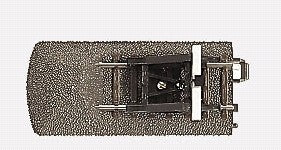 Marklin C Track Buffer Stop on Straight Track 77.5mm MN24978