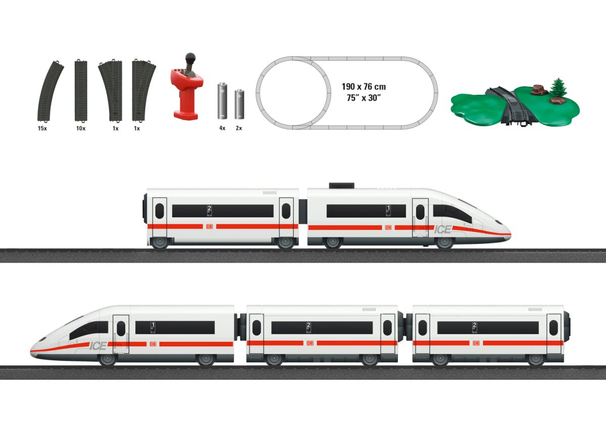 myWorld MyWorld German ICE3 Express Train Starter Set MN29430