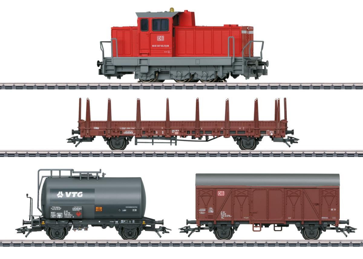 Marklin DBAG BR367 Diesel Freight Starter Set VI (~AC-Sound) MN29469