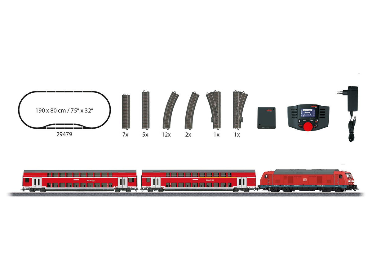 Marklin DBAG BR245 Regional Express Starter Set VI (~AC-Sound) MN29479