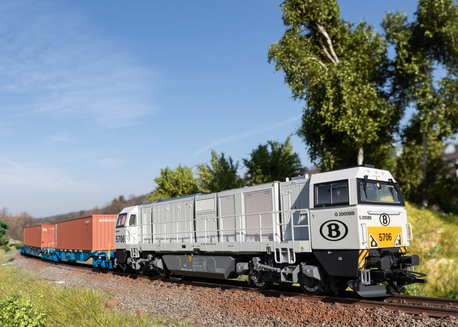 Marklin SNCB G2000 Vossloh Diesel Locomotive VI (~AC-Sound) MN37297