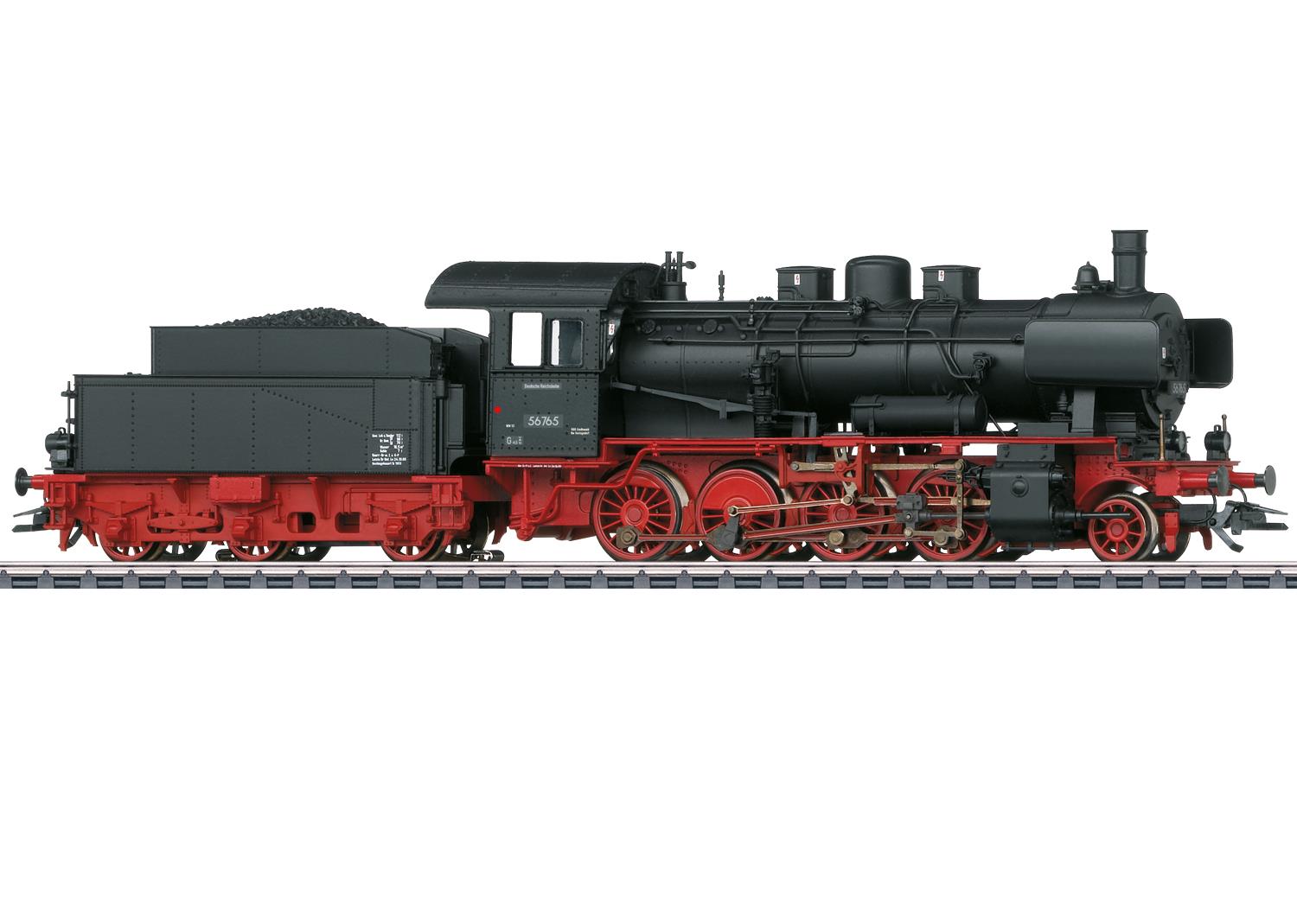 Marklin DR BR56.2-8 765 Steam Locomotive III (~AC-Sound) MN37509