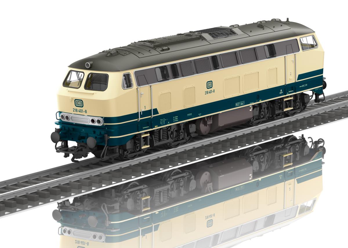 Marklin DB BR218 401-8 Diesel Locomotive IV (~AC-Sound) MN39215