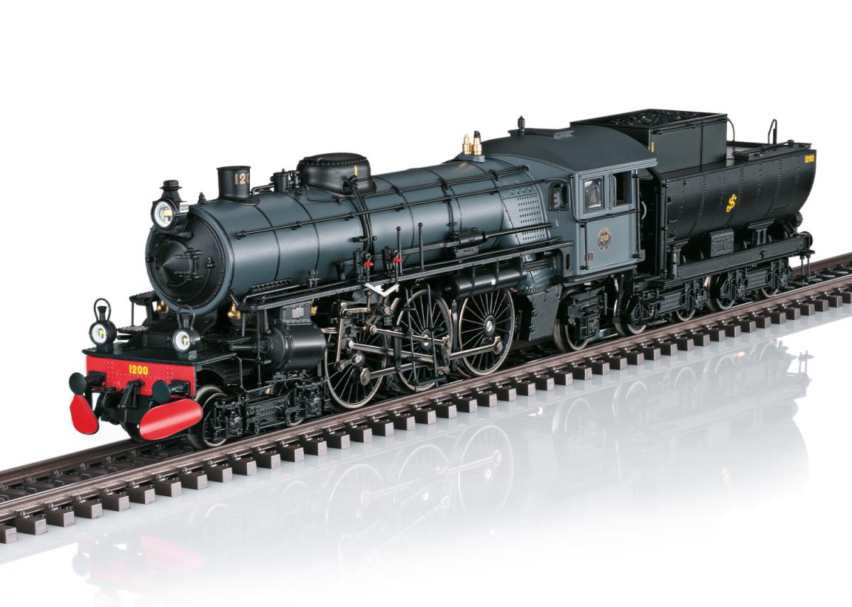 Marklin SJ F 1200 Steam Locomotive VI (~AC-Sound) MN39490