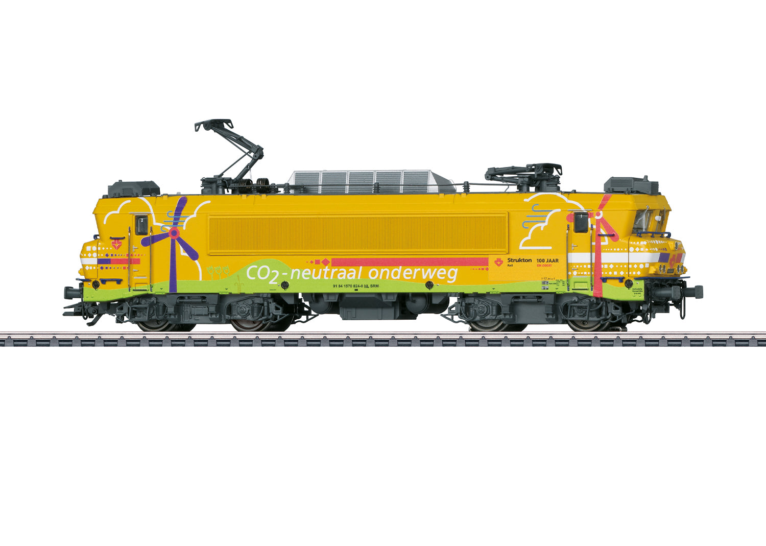 Marklin Strukton Rail 1824 Electric Locomotive VI (~AC-Sound) MN39721