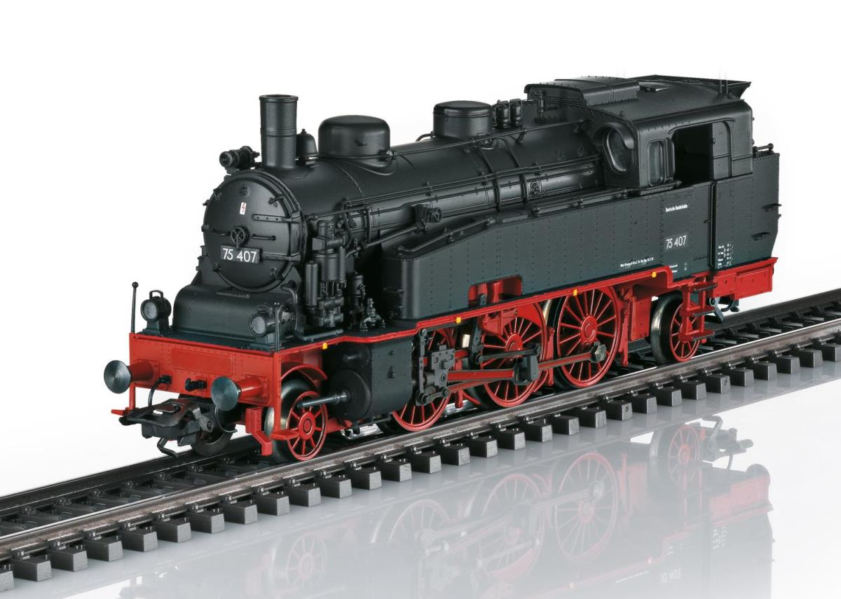 Marklin DB BR75 407 Steam Locomotive III (~AC-Sound) MN39754