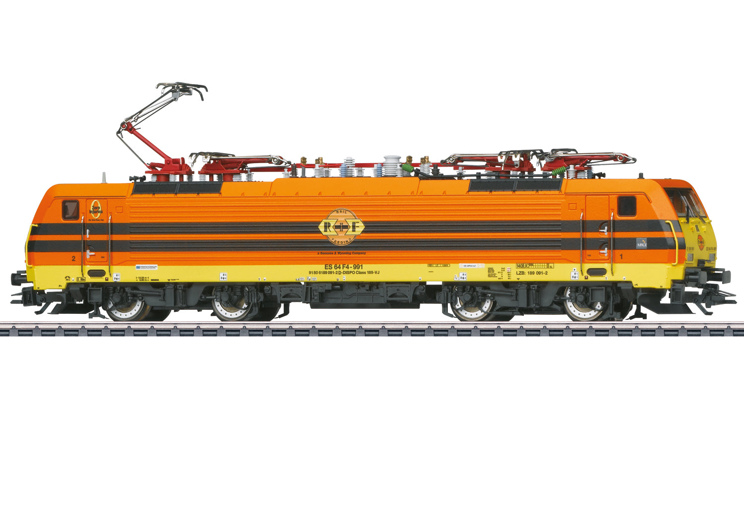 Marklin RRF BR189 091-2 Electric Locomotive VI (~AC-Sound) MN39867