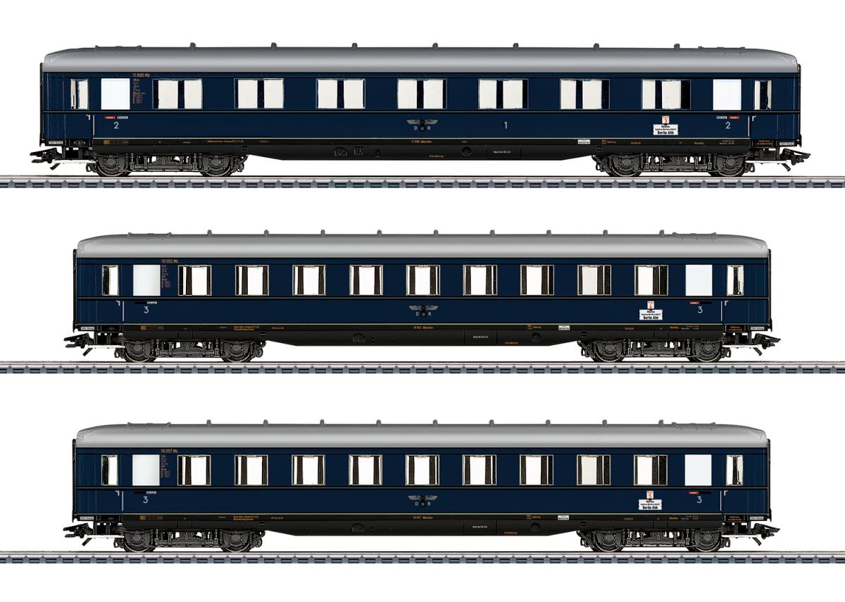 Marklin DR Coach Set (3) II MN43224