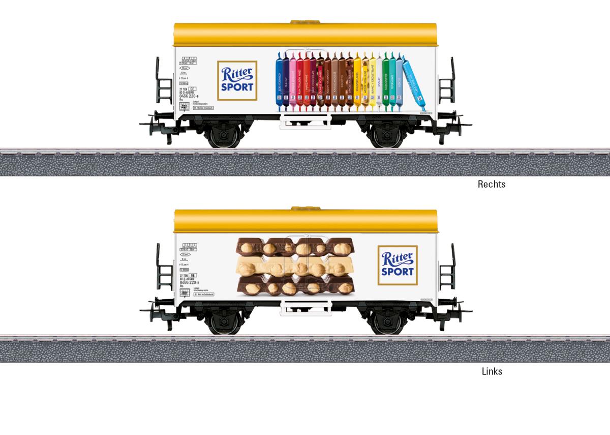 Marklin Start Up Ritter Sport Refrigerated Wagon VI MN44218