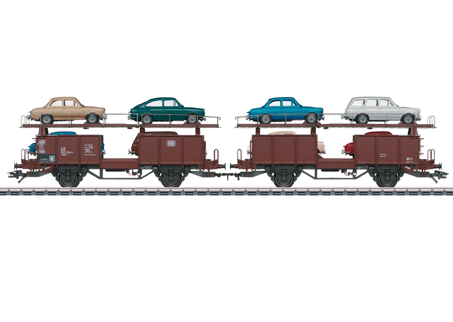 Marklin DB Laaes541 Auto Transportation Wagon Set (2) IV MN46129