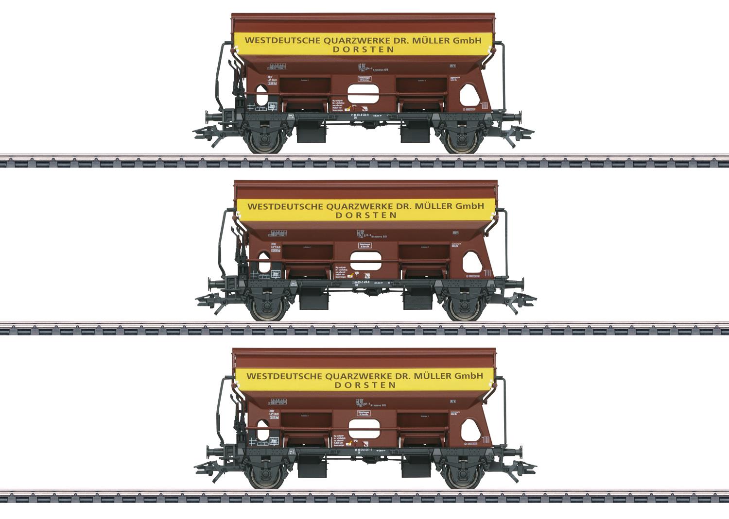 Marklin DB Tdgs930 Dr Muller Hopper Set (3) IV MN46335