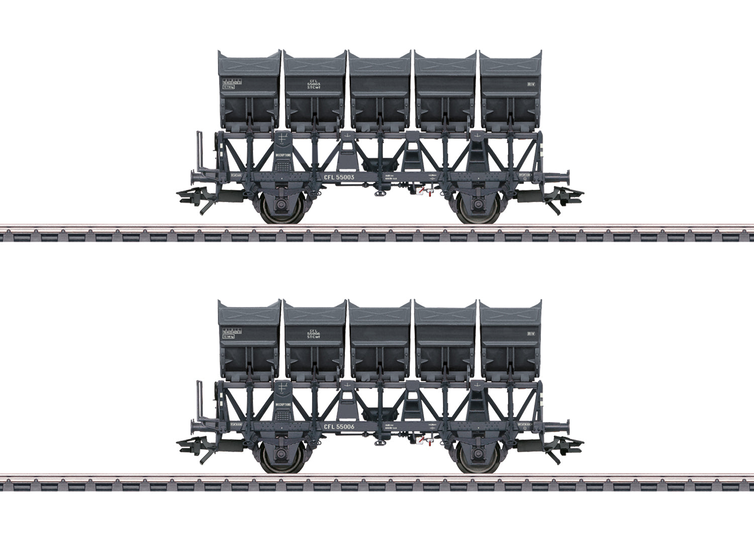 Marklin CFL STCwf Dump Wagon Set (2) III MN46358