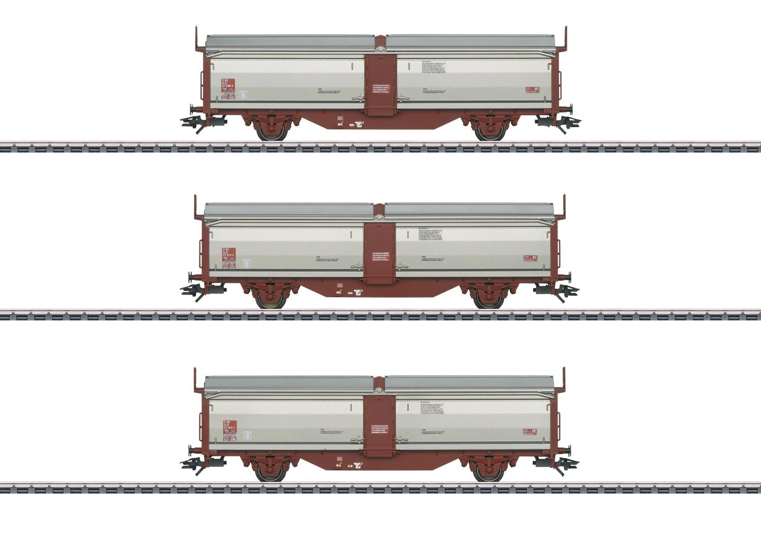 Marklin SJ Tbis Sliding Wall Wagon Set (3) IV MN47303