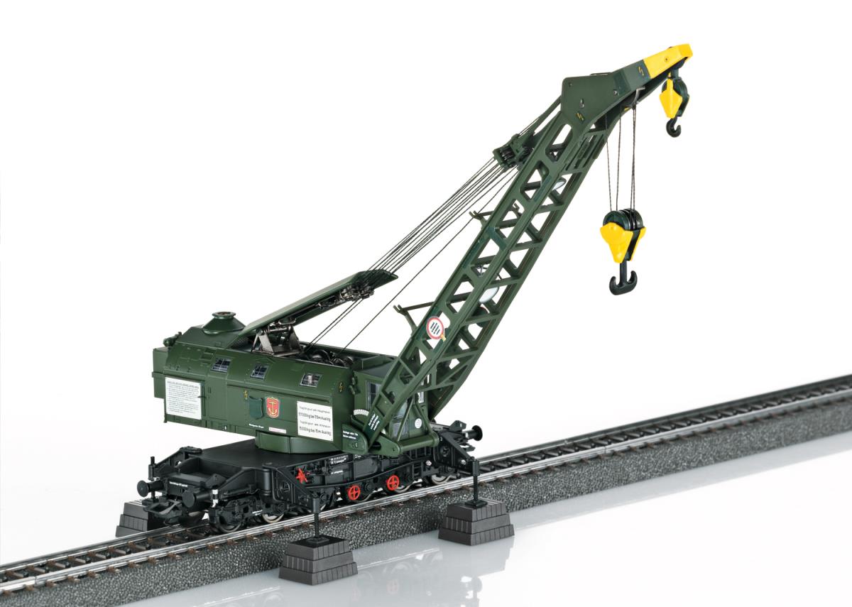 Marklin DB Type 058 6 Axle Ardelt Steam Crane IV (~AC-Sound) MN49571