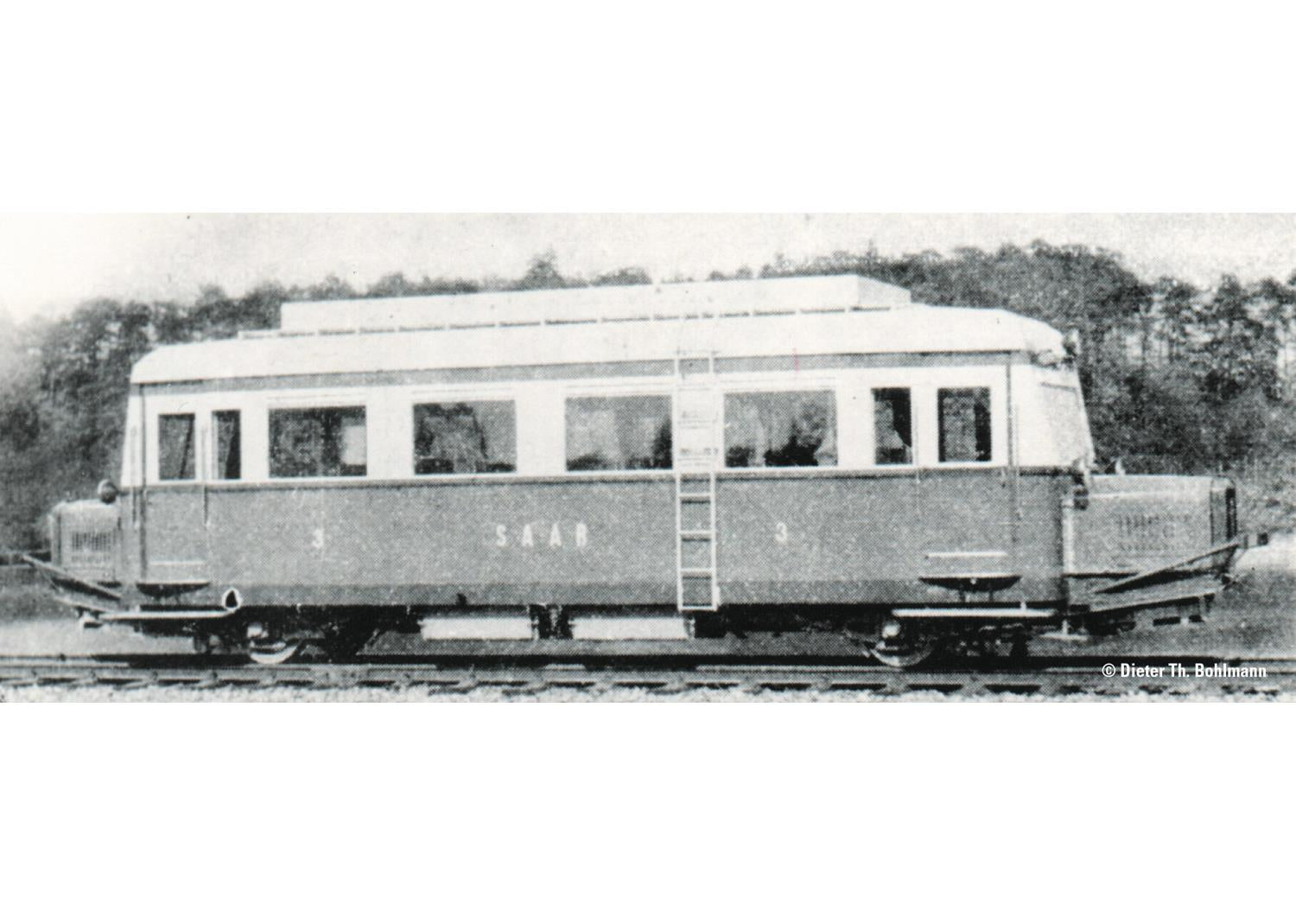 Marklin SAAR Cvt-34 73 Wismar Diesel Railcar II (~AC-Sound) MN55131